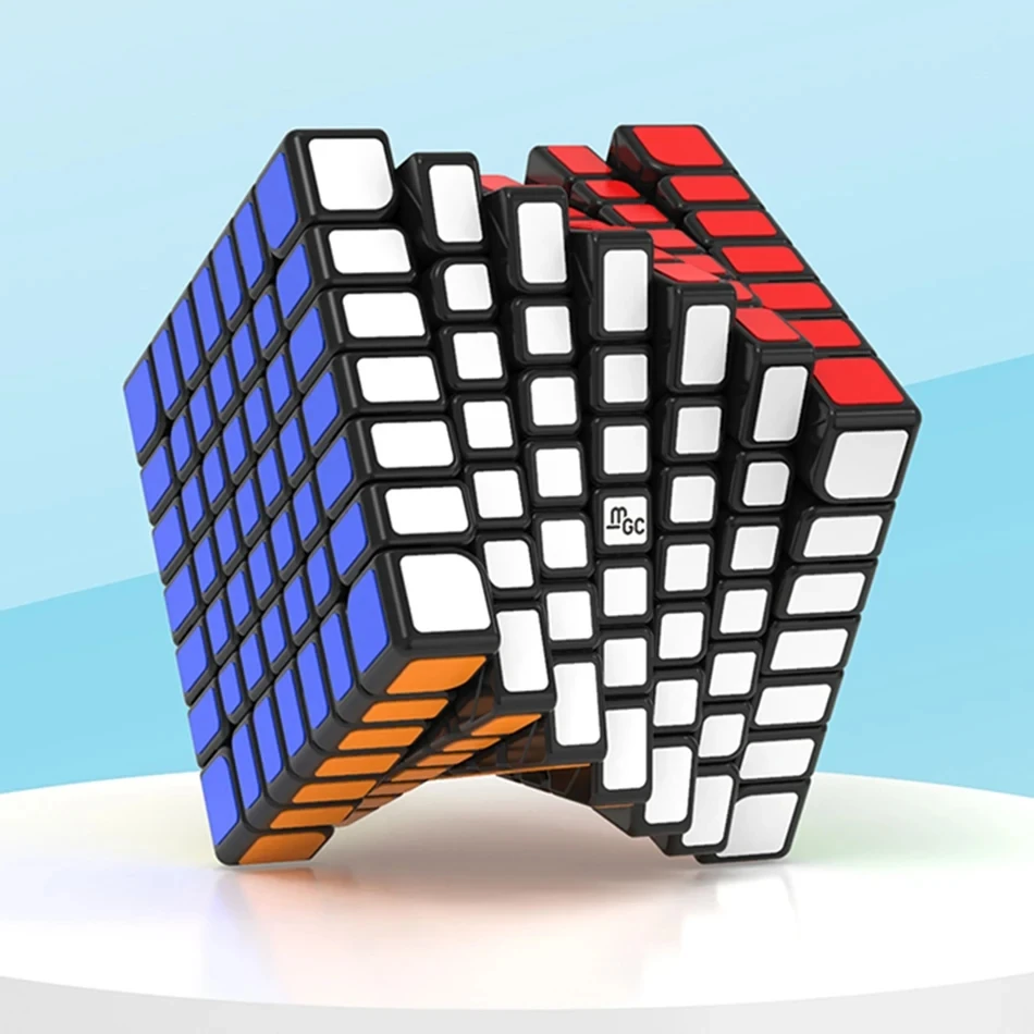 YJ Cube MGC 7x7 マジックキューブ 磁気式 プロ仕様 スピードキューブ YongJun 7x7 MGC マジコキューボ 知育玩具 マグネットパズル 子供向け