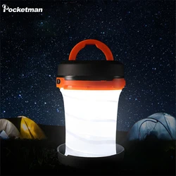 Lanterna da campeggio a LED portatile luce di emergenza impermeabile tenda da notte luci lampada a sospensione da campeggio Super luminosa