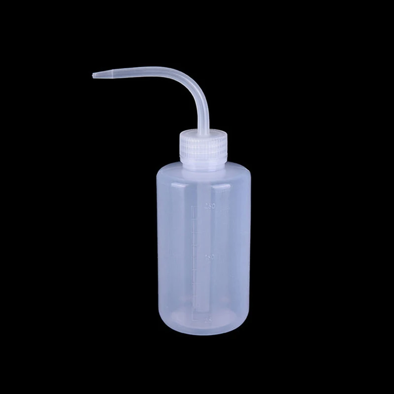 250ml Plastic Squeeze Bottle Pot Plants Watering Bottle Sauce Oil Dispenser Diffuser Transparent Wash Clean Bottle