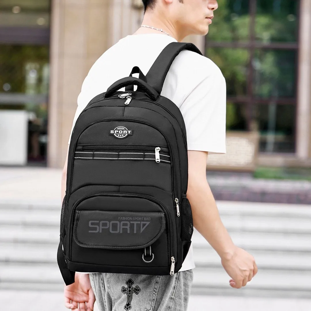 

2025 Youth Travel Backpack - 40L Large Capacity School Bag for Teens, K-Fashion Inspired with USB Port, Lightweight