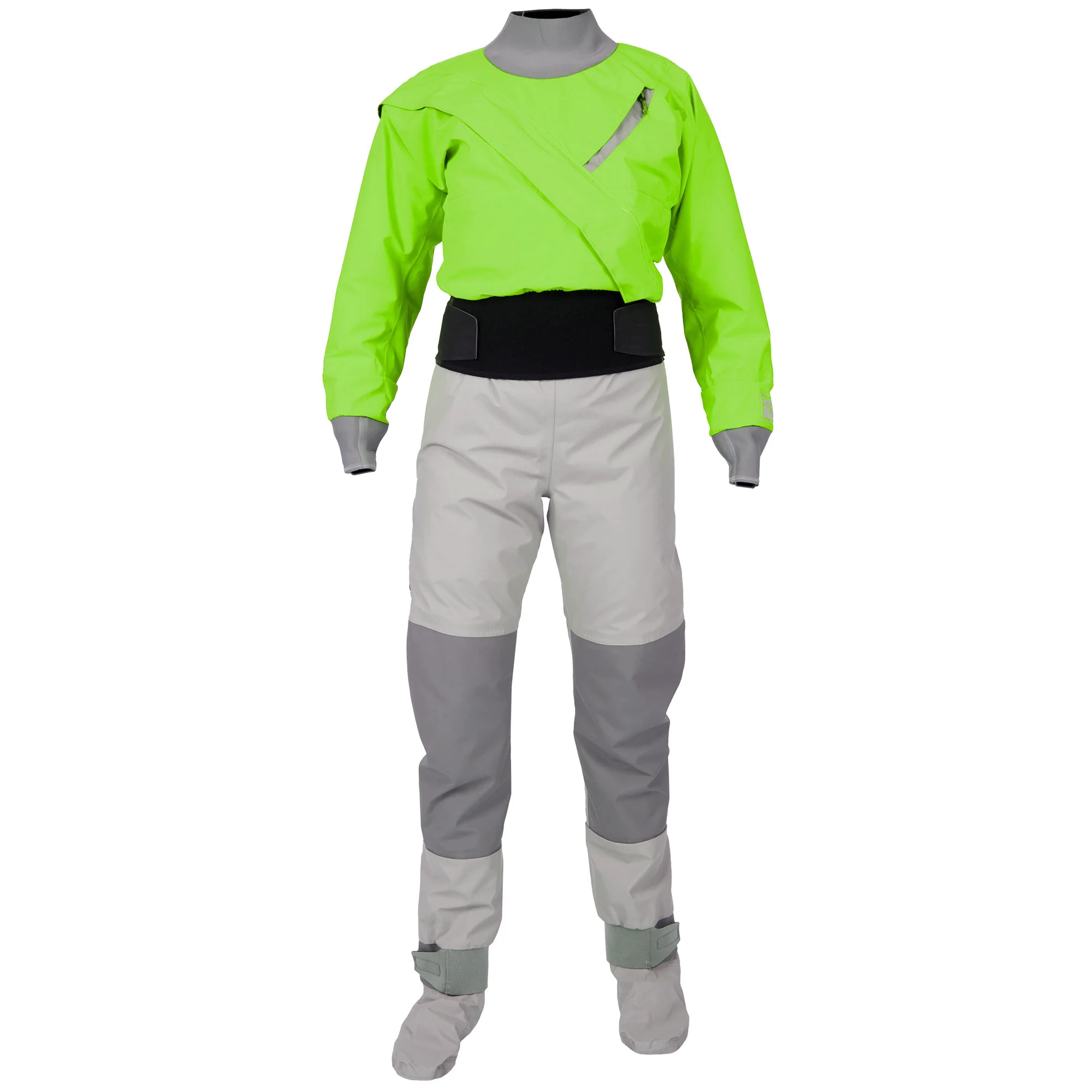 

3-Layer Waterproof Kayak Dry Suit for Men and Women One pieces Breathable Drysuits with Latex Gasket for Surfing and Fishing