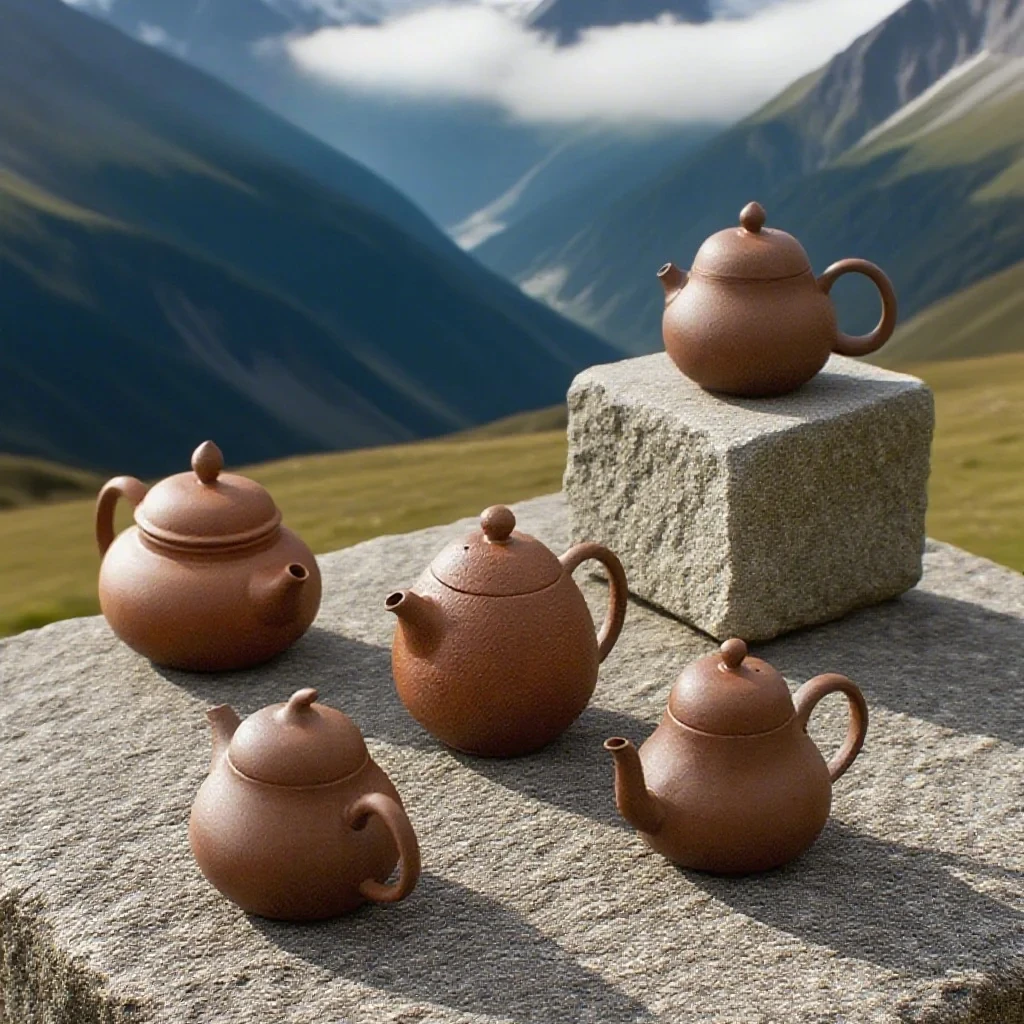 

Yixing Zisha Teapot 'The Breathing Pot' - Original Mineral Clay Teapot -
