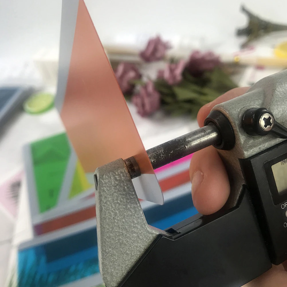 6 個 PVC ブックマーク透明防水クリエイティブ装飾ウェディングギフトお土産ビジネス DIY 学生用品