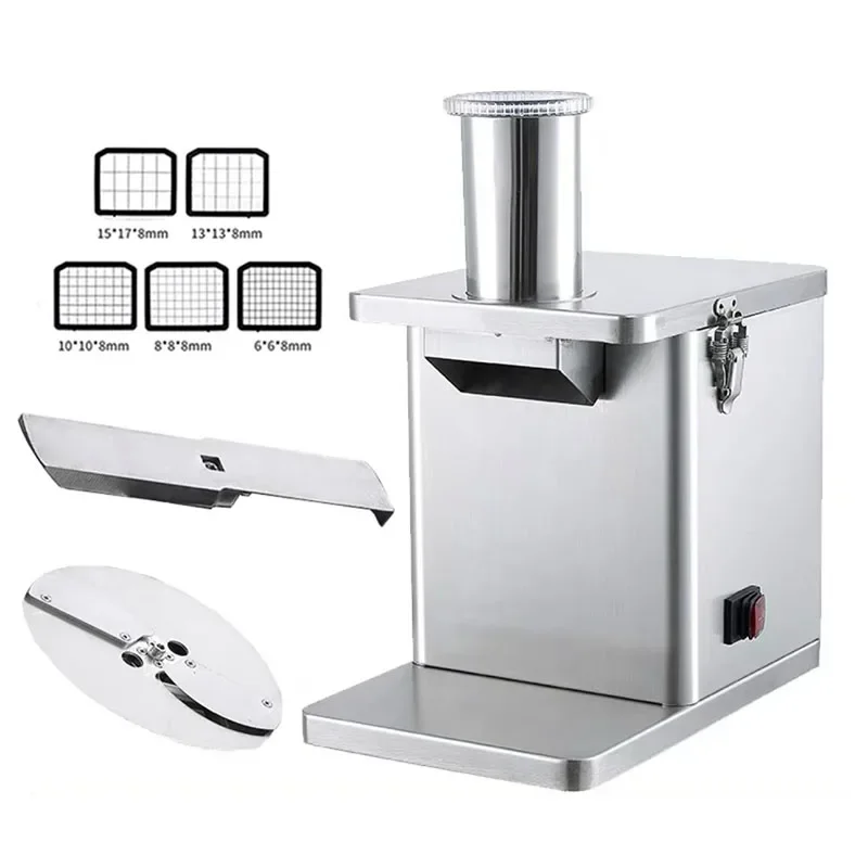 150 KG/H Onion/Radish/Melon/Potato Slicing Dicing Vege Fruit Cutter dicing machine BB