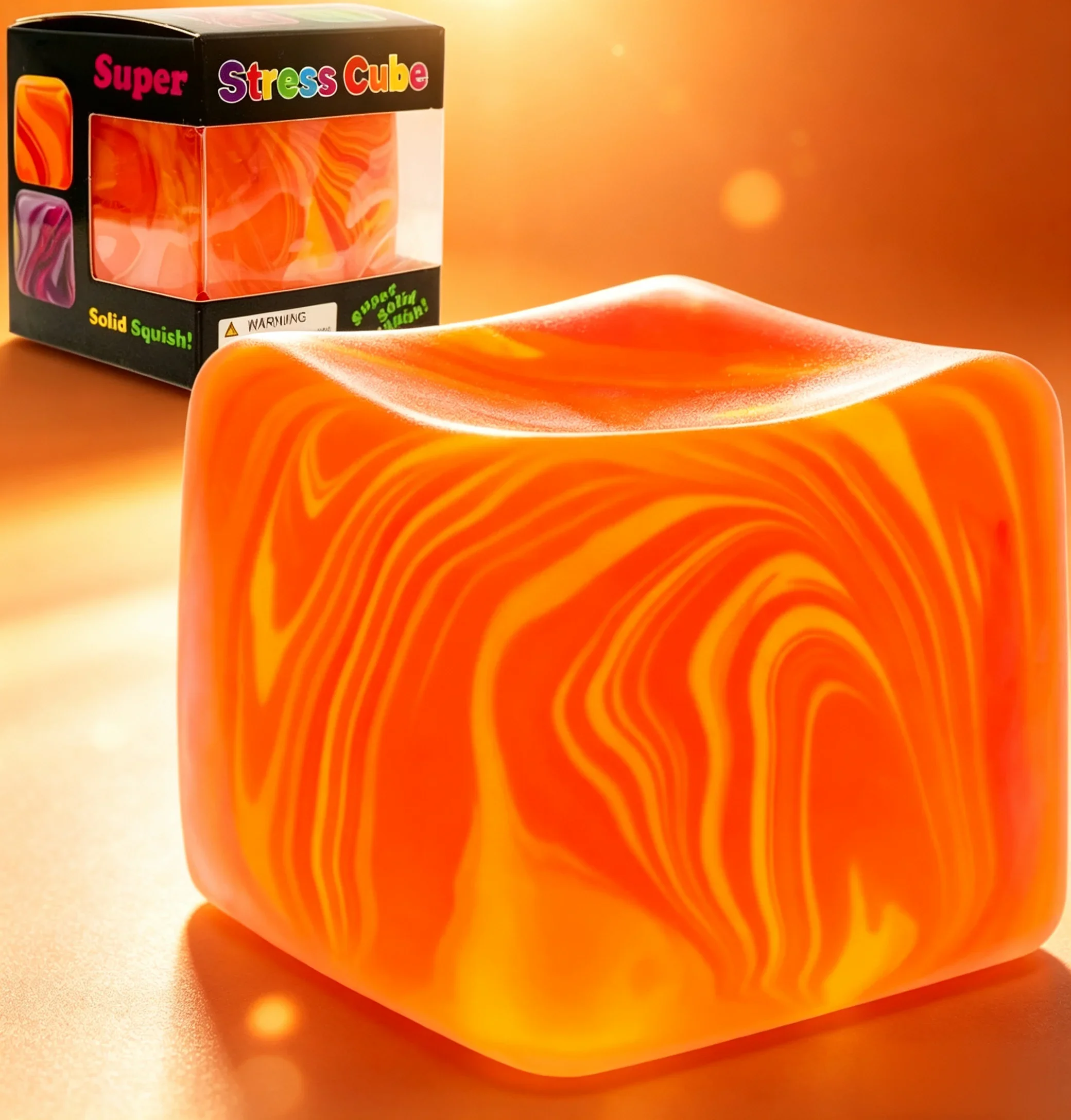 2026 New Needoh Nice Sensory Cube, Anti-Stress Tool for Anxiety and Concentration, Sensory Desk Cube for Adults and Kids Moto