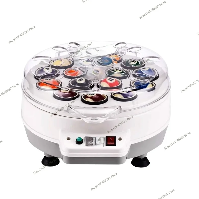 Automatic Billiard Ball Cleaning Machine for Pool Snooker 8 Ball Billiards Efficient Ball Polisher Cleaner