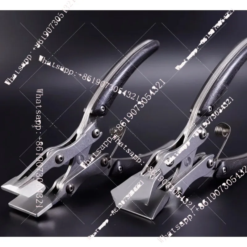 

35-мм плоскогубцы с интегрированным зажимом, экономичные параллельные плоскогубцы, инструмент для рукоделия и работы с кожей