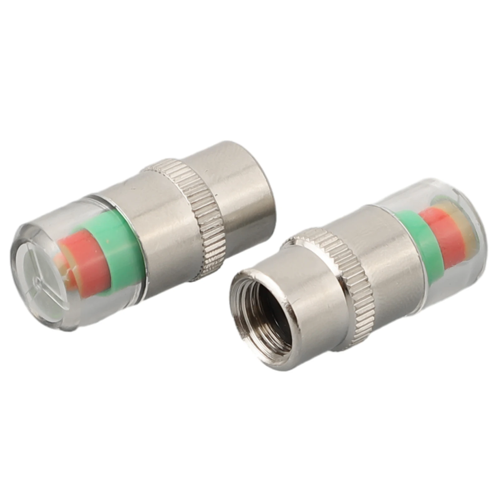 Fit For (2.4Bar) Tire Valve Cap Car Auto Tire Copper Core+PC Monitor Valve Stem Cap Pressure Test Sensor Indicator