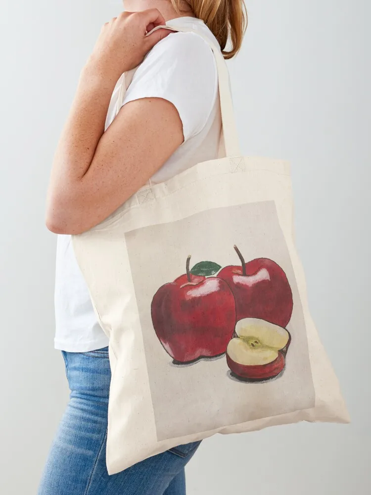 

Apples Tote Bag hand bag Eco bag foldable reusable great