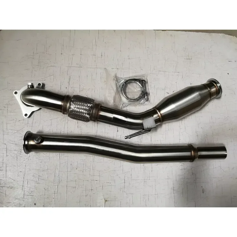 Tubos de Escape para V W Golf GTi Jetta Audi A3 3" Turbo Sin Catalizador con Convertidor Catalítico