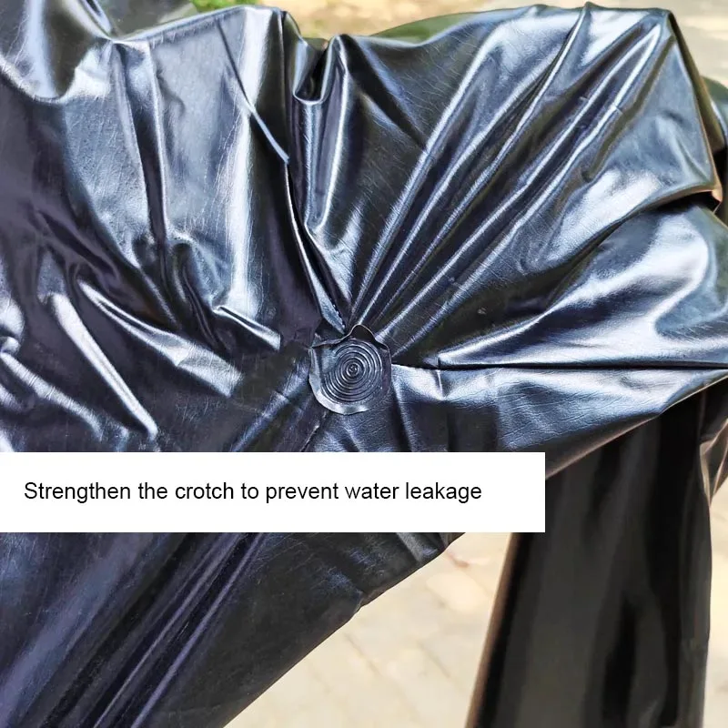 Waterproof Thickened Outdoor Rainproof Pants Durable Impermeable Loose Trousers For Men And Women