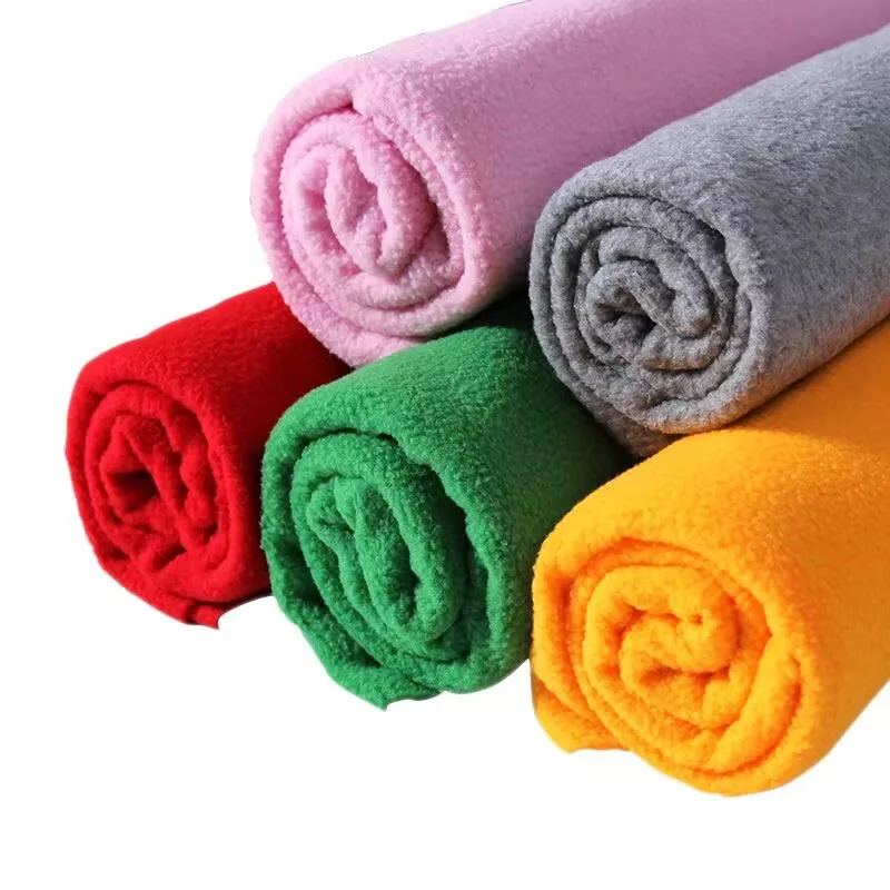 Tela gruesa de lana Polar, tela corta de felpa de lana Coral para muñeca, costura hecha a mano Diy, abrigo de otoño e invierno, ropa, chal, forro