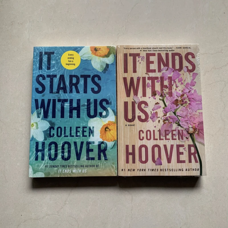 It Starts with Us By Colleen Hoover/It Ends with Us Novels Book In English #1 Sunday Times Bestselling Paperback