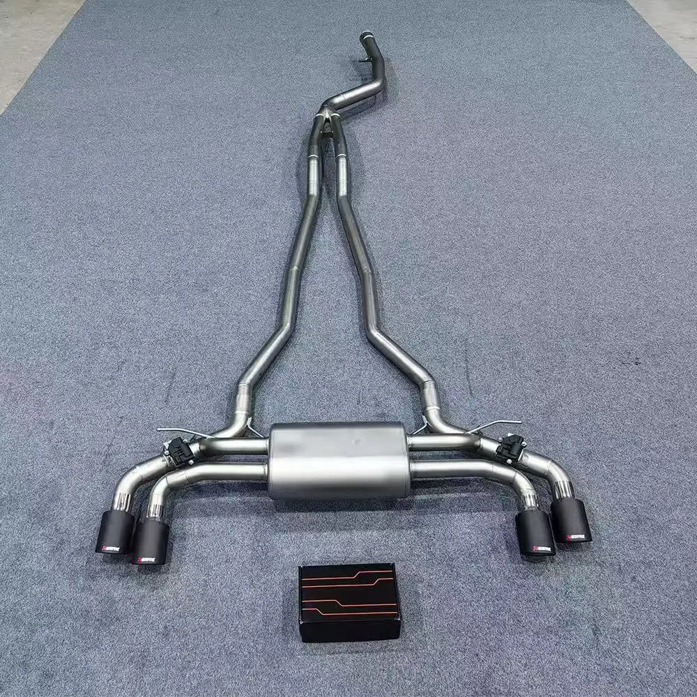 

EXR Catback Exhaust System for 540i 540 530i G20 G30 G38 B58 Stainless Steel Mirror Polished Muffler Pipe Valvetronic 3-Year