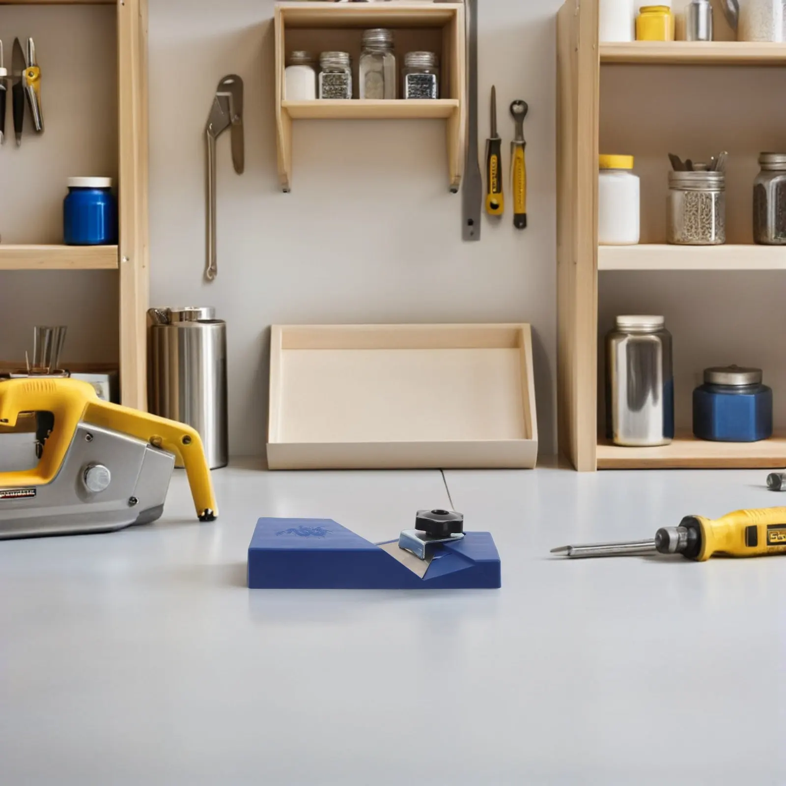 

6Pcs Edge Band Trimmer Mini Manual Adjustable Woodworking Hand Planer for Accurate 45 Degree Edge Banding Laminate Gypsum Board