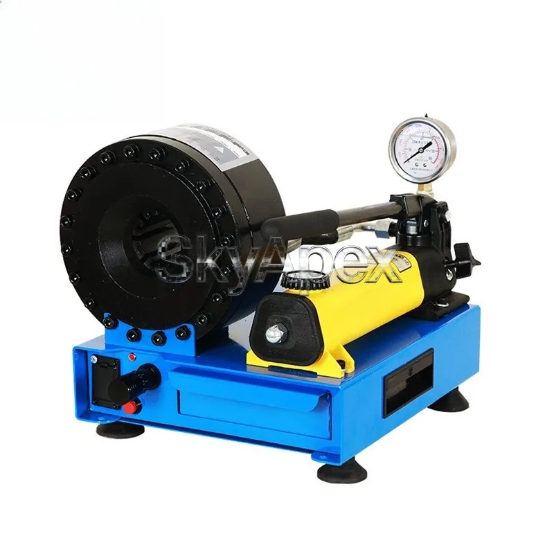 

Manual Portable Pipe Crimping Machine Tube Reducer High Pressure Oil Pipe Brake Hose Explosion Proof Pipe Pressing Machine