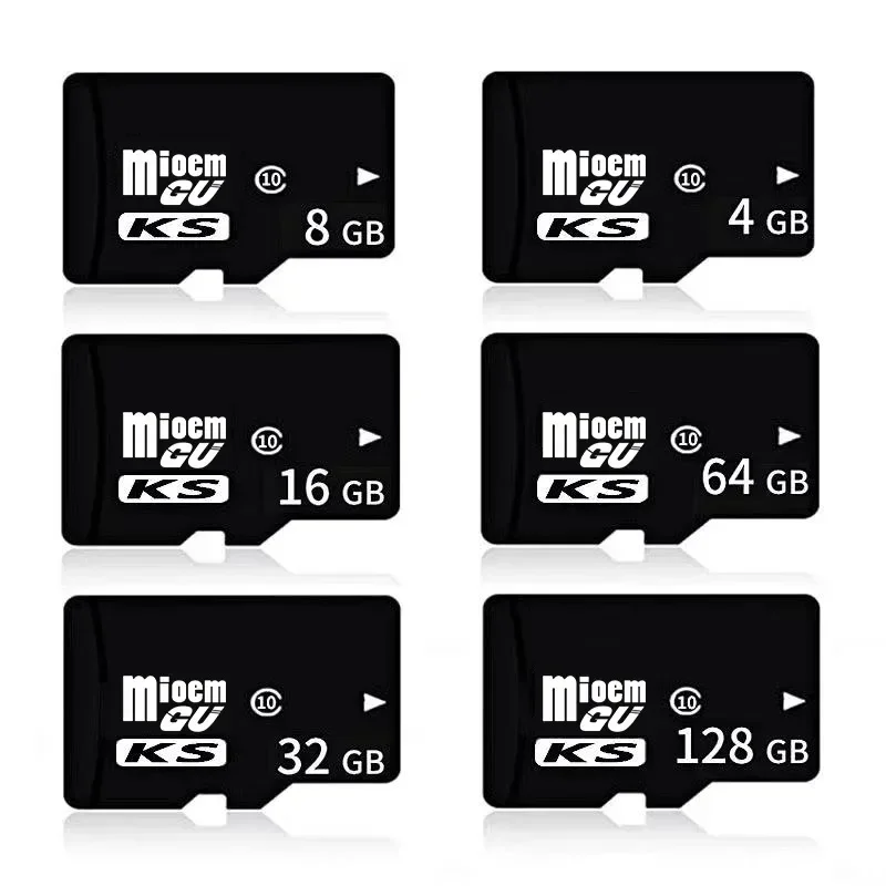 Micro Memory SD Card 128GB 32GB 64GB 256GB 16GB 8GB 4GB SD Card SD/TF Flash Card 4 8 16 32 64 128 256 GB Memory for Phone