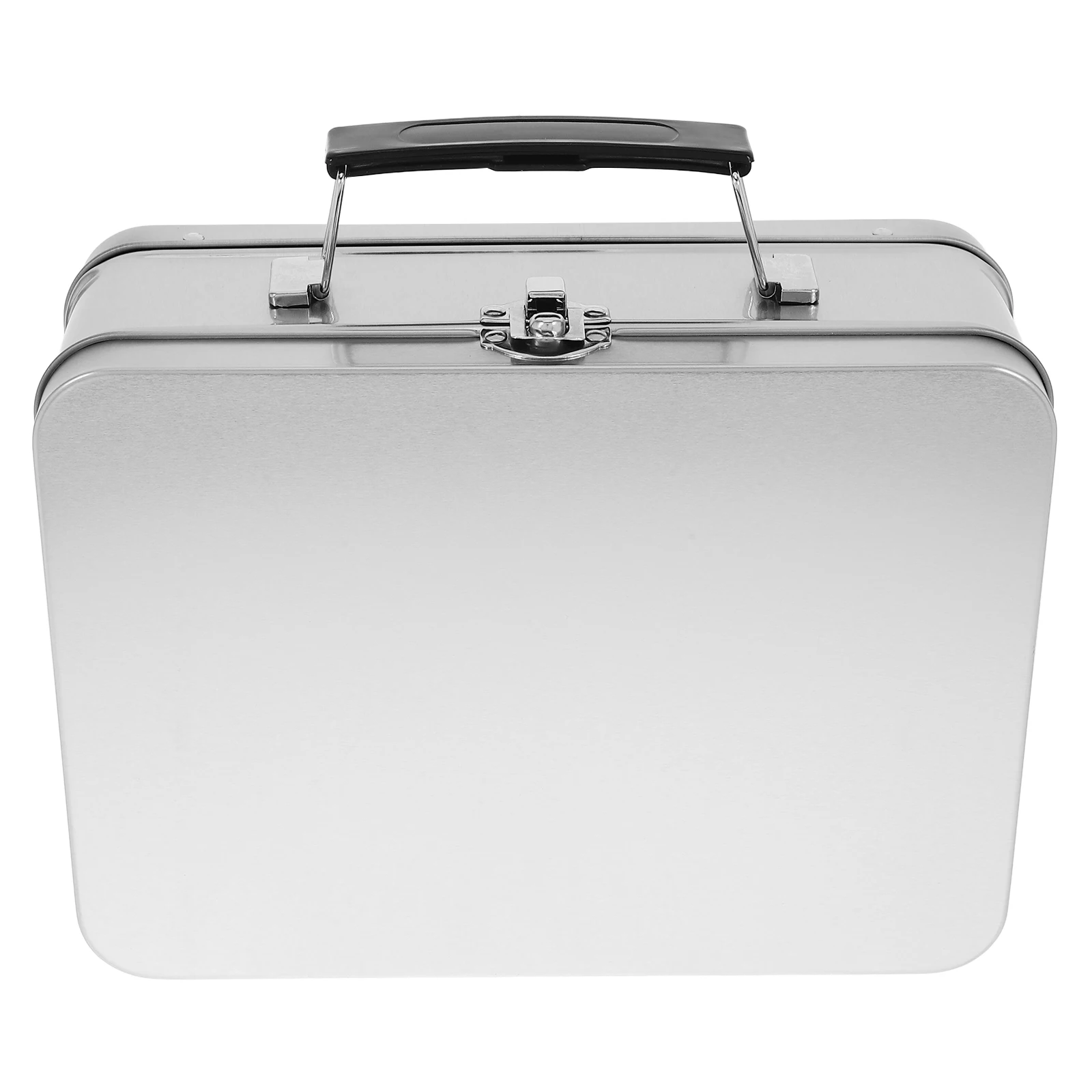 

Retro Metal Lunch Box Diy Personalized Snack Chocolate Treats Cookie Candy Storage Container Hinged Lid Wedding Birthday Gift