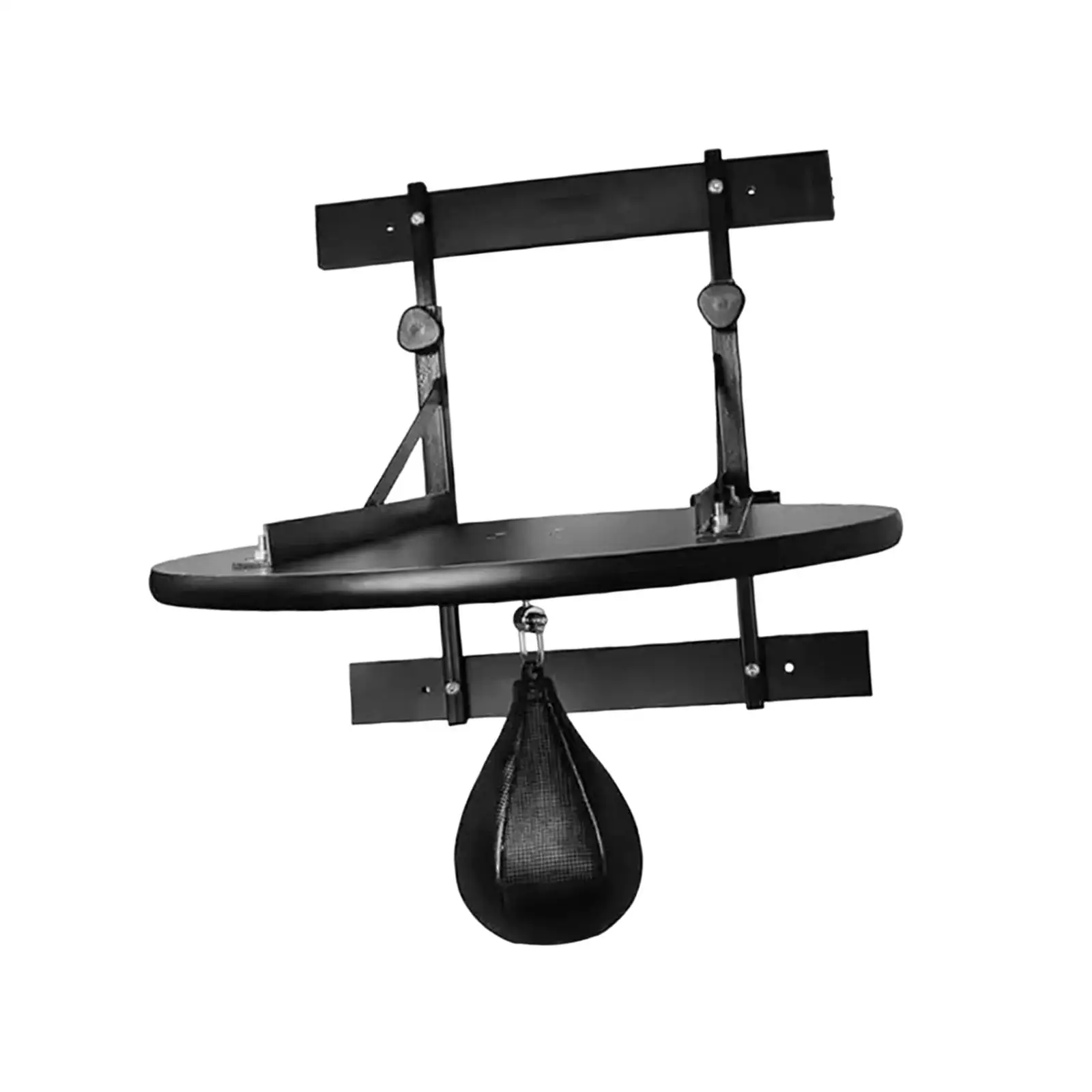 Speed Bag Platform Kit Wall Mount Bracket Speed Punching Bag Speedbag for Reaction Training Kick Boxing Fitness Workout Exercise