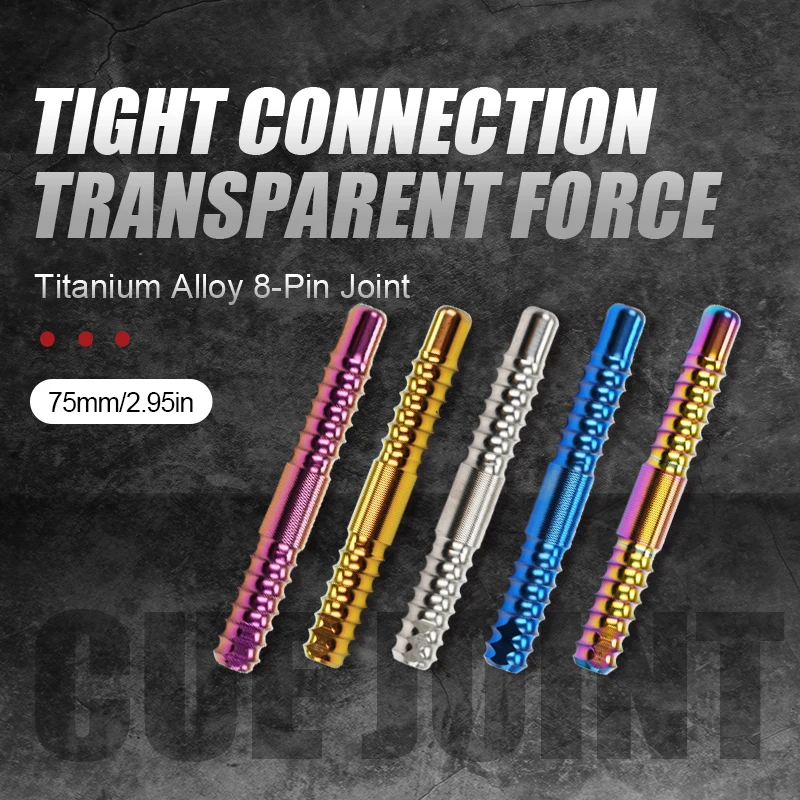 

3/8*8 шарнирная полированная нержавеющая сталь для бильярдного кия, аксессуары для бильярда, фитинги для вала