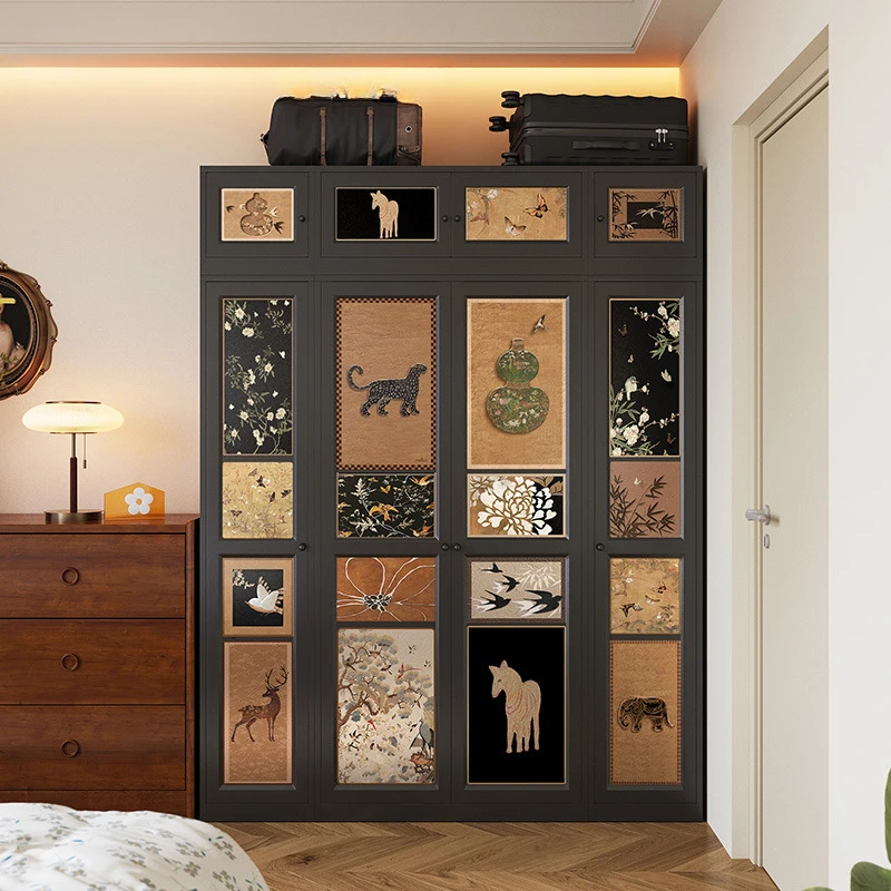 خزانة من الفولاذ الاسكندنافي قابلة للتكديس، أساسيات تخزين الملابس، خزائن الملابس، منظم مفتوح للفتيات، أثاث Armario De Ropa