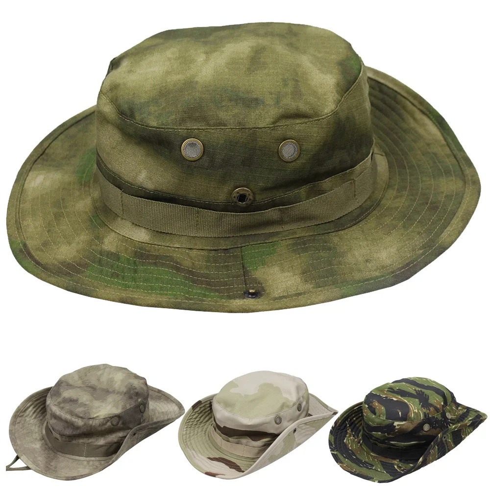 Vintage flat camo hat Men's summer hat Men's sport camo hat Sun hat Baseball cap sun hat HAT Thicken Tactical Cap Hiking