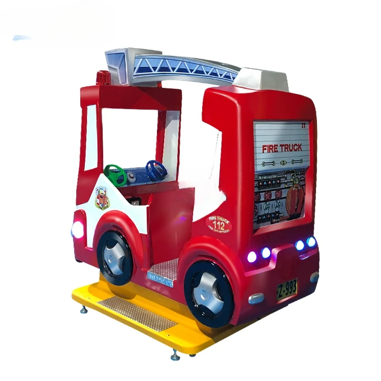 Fire truck children's play equipment manufacturer China coin-operated children's play equipment sales