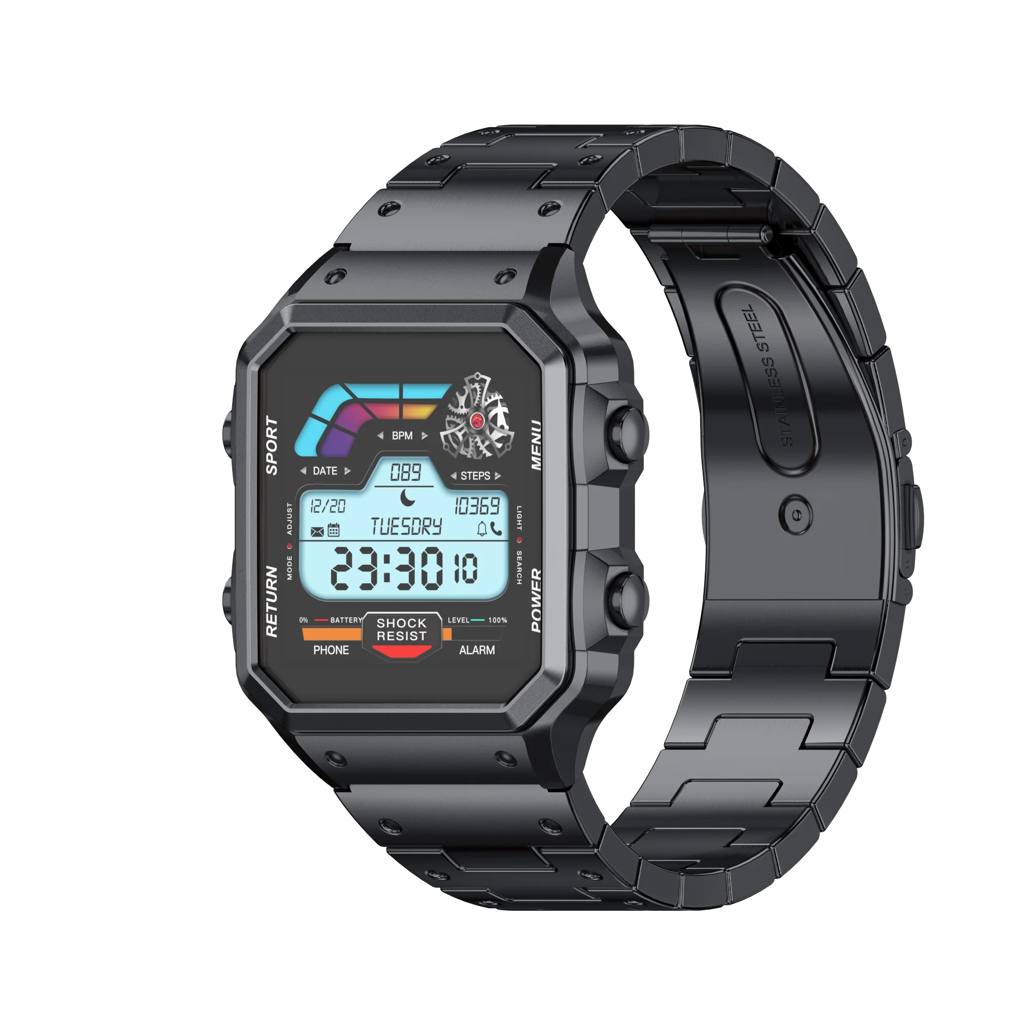 Men's Smart Watch for 2024 with Bluetooth Features