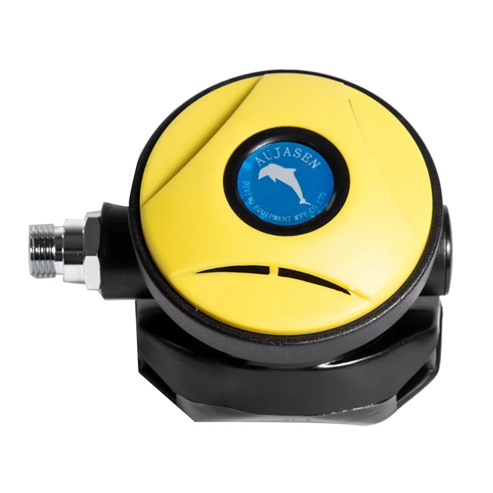 

ABVE-Scuba Diving 2Nd Stage Regulator Professional Underwater Scuba Dive Octopus Diving Regulator Equipment Accessory-Yellow