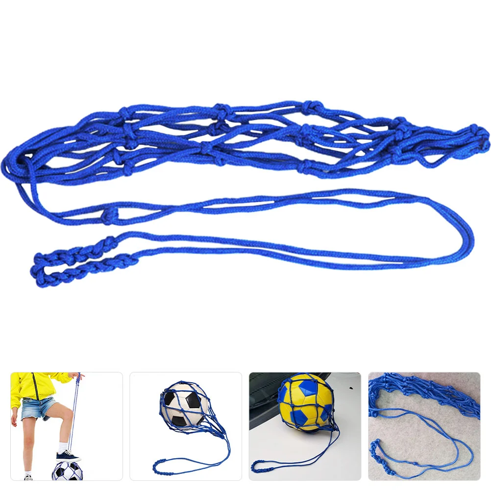 

Football Juggling Kick Net Training Portable Bag Soccer Trainer Professional Nylon Equipment Multi-use