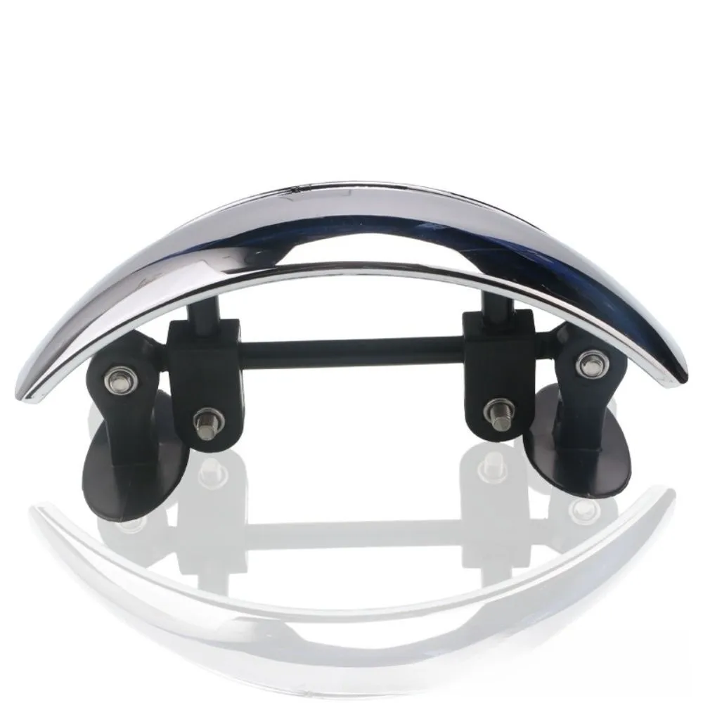 180 Degree Wide Angle Motorcycle Rearview Mirror Blind Detection Clear Parabolic Windshield Wide Angle Mirror Adjustable