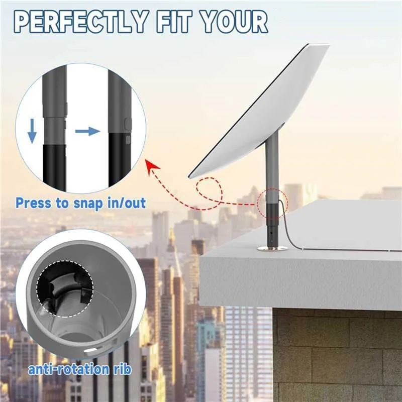 Монтажный комплект антенны для спутниковой антенны Starlink V2, стандартная приводная антенна, комплект крепления на основании антенны для морской пехоты