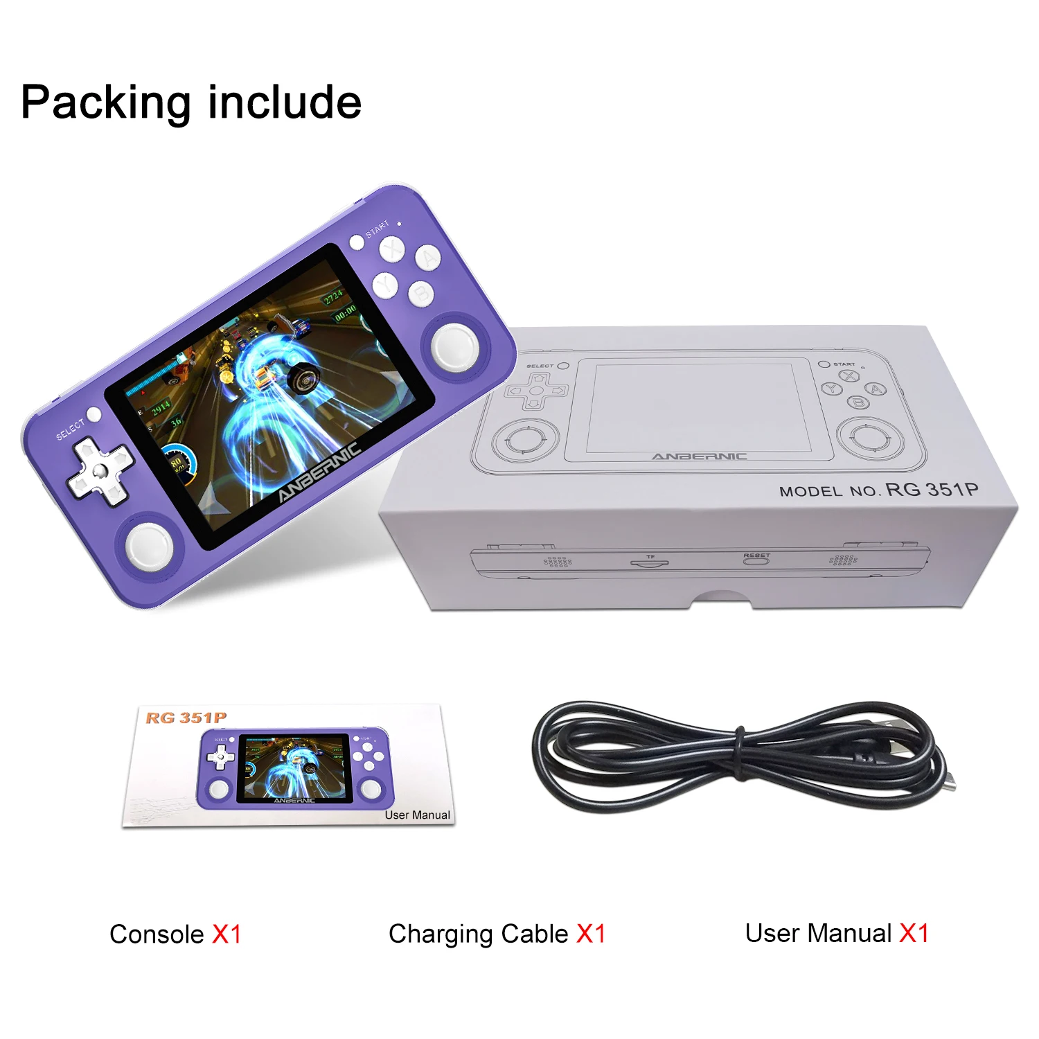 ANBERNIC RG351P 3.5" Retro Handheld