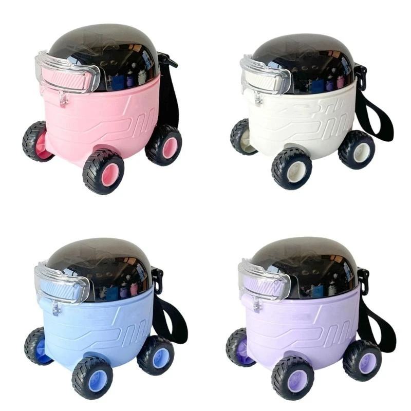4X7B Imaginative Planetaries Exploration Drinking Vessel For Children Rotating Wheel Ergonomic Portable Spaces Enthusiasts