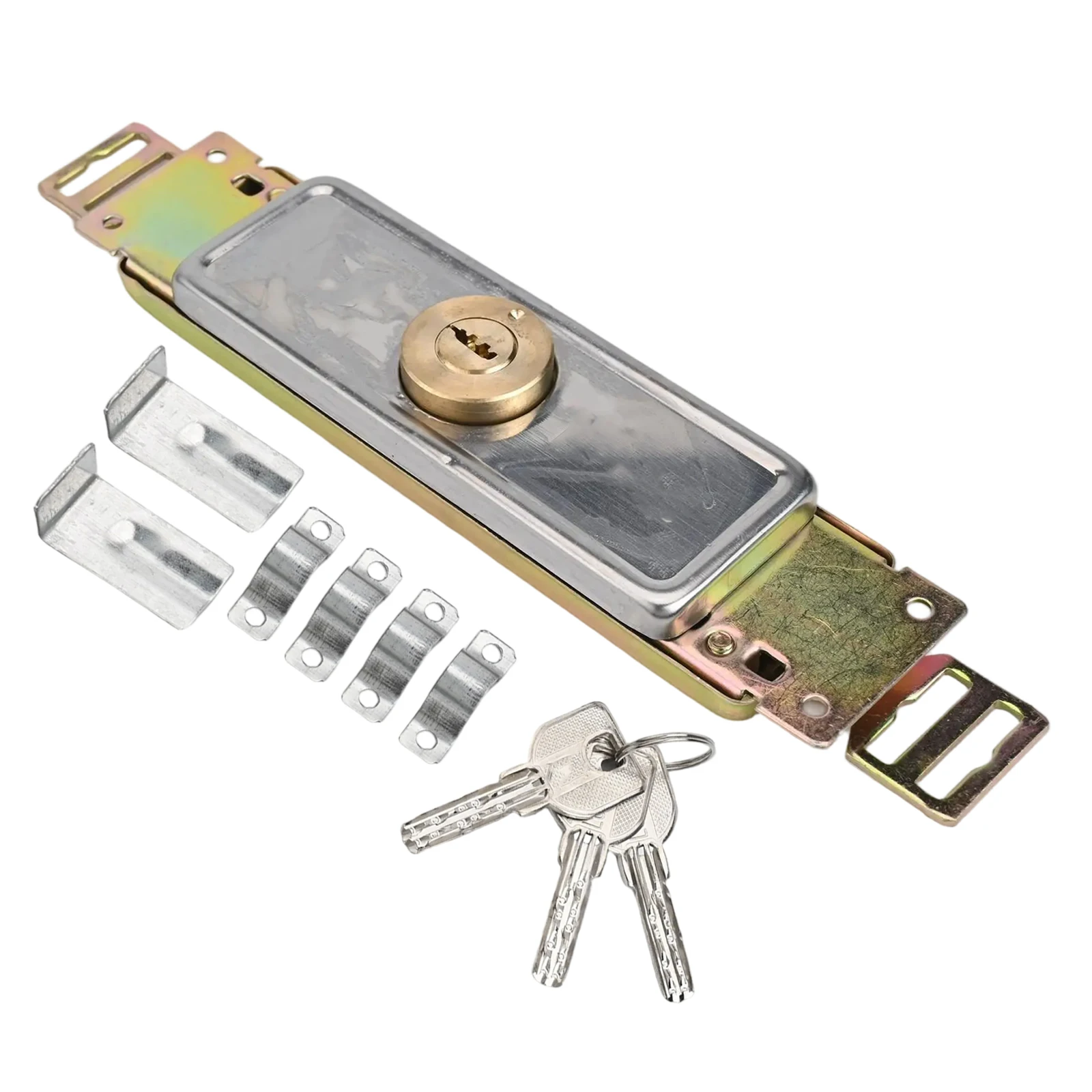 

Door Locking Home Security Rolling Shutter Door Lock Copper Door Lock Latch Lock Complete Installation Accessories