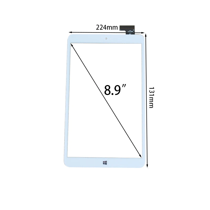 Panel Digitizer layar sentuh untuk FPC-FC90J076-01 02 / WJ857-FPC