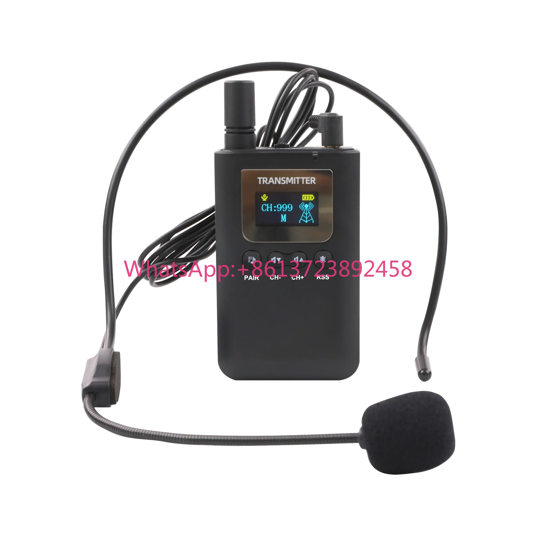 2.4G Wireless Office Conference Tour Guide Interpreter One-way One-to-many Interpreter Translation Tour Guide System