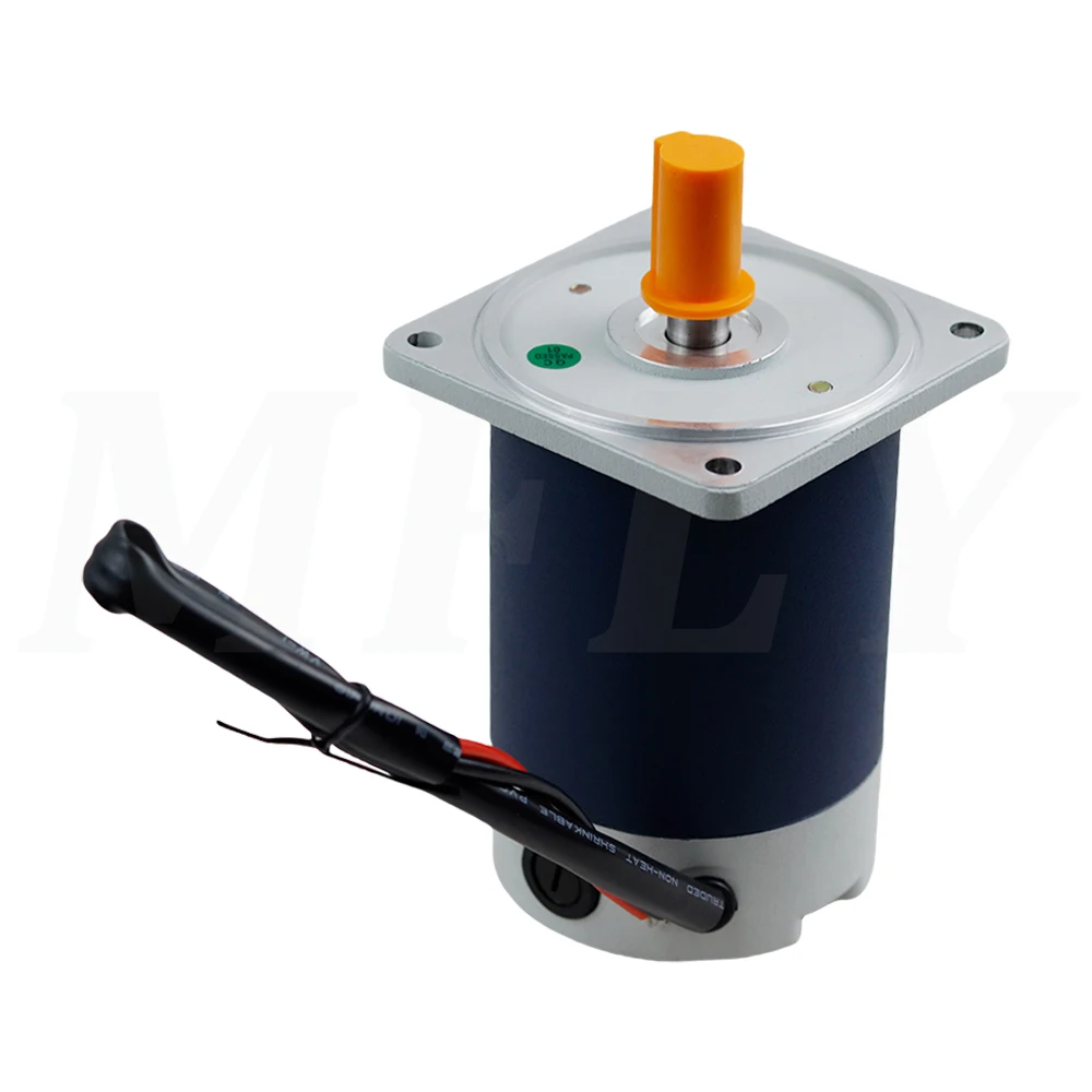 DC 12V 24V Permanent Magnet Motor High Speed 1800rpm 3000rpm 60W DC Speed Regulation Reversible High Torque Electric Motor