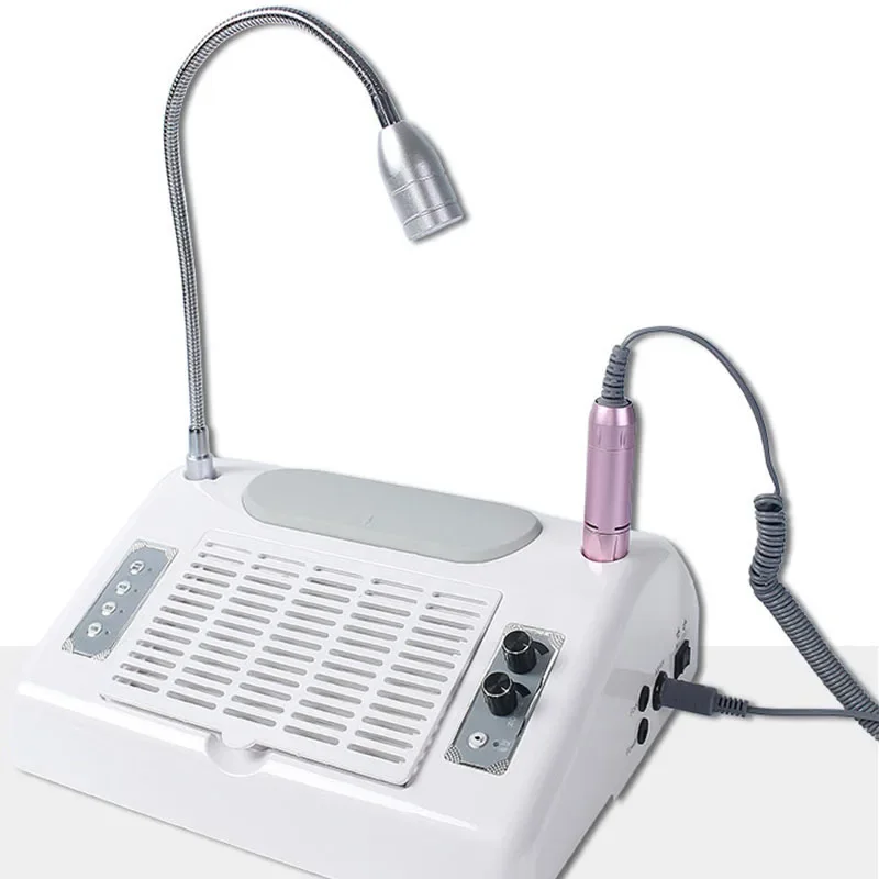 Professional Nail Drill Machine Vacuum Cleaner UV Nail Lamp 5 In 1 Multifunction Nail Drill For Salon