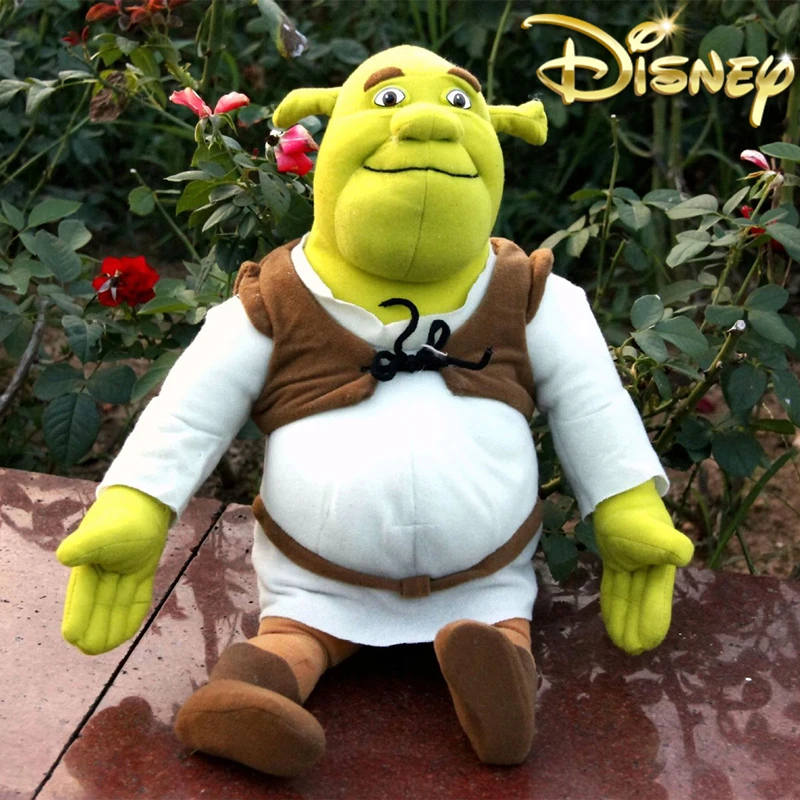 Hot 27/45cm Disney Creative Monster Shrek Doll Kawaii Plush Toy Ornament Halloween Room Ornament Children Birthday Gifts