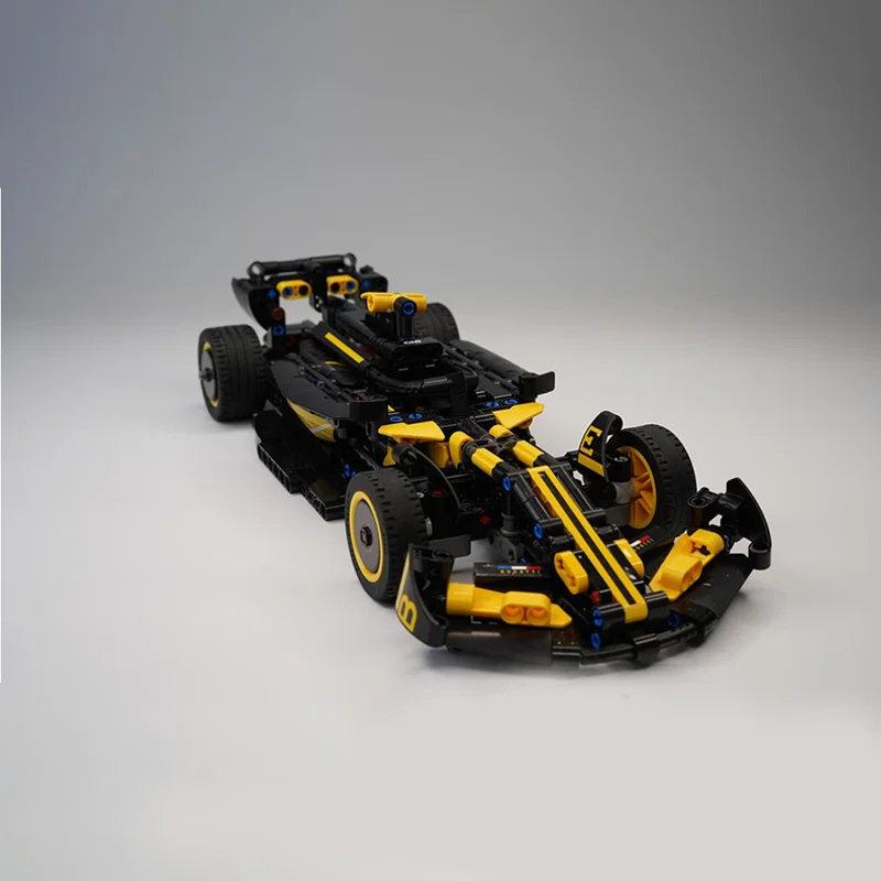 598 pièces MOC technique Bugattied Bolide modèle blocs de construction bricolage cadeaux de noël jouets créatifs idée éducation brique