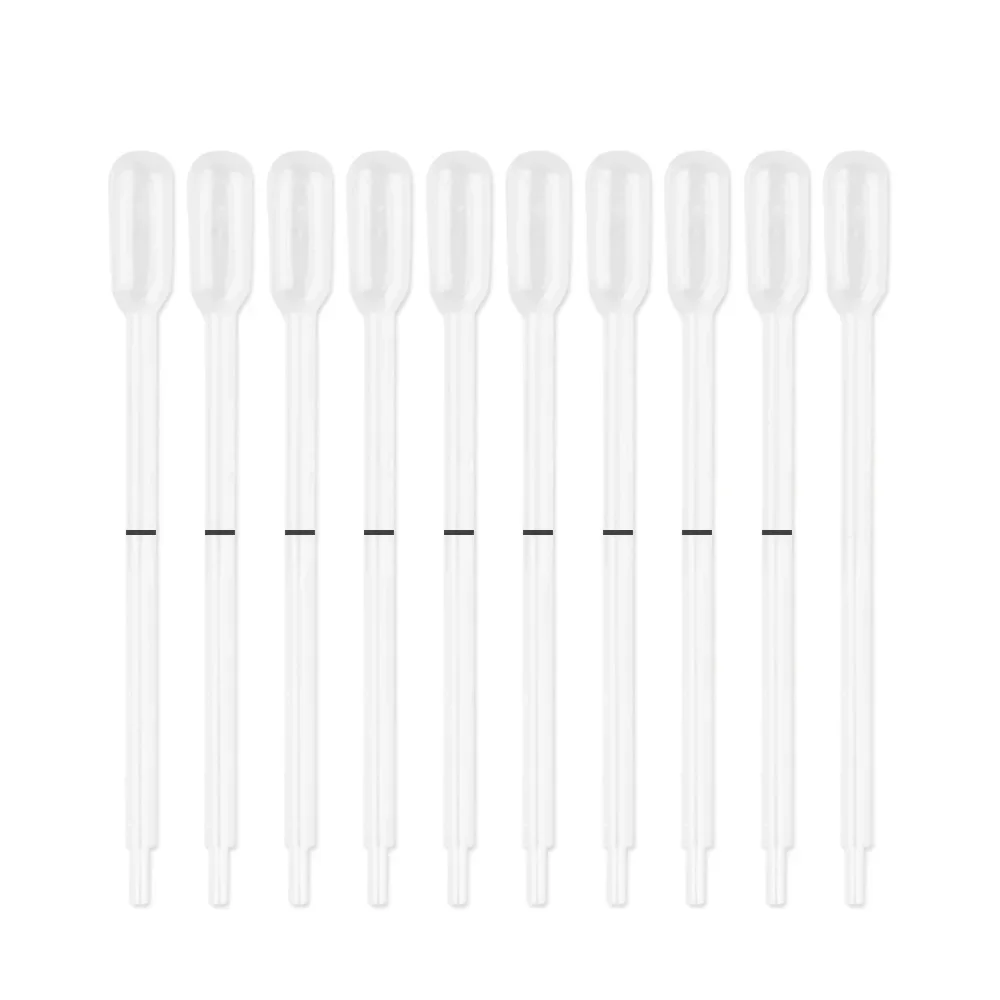 25PCS Blood lipid or hemoglobin tests 40ul graduated plastic disposable dropper transfer micro pasteur pipette medicos accesorio