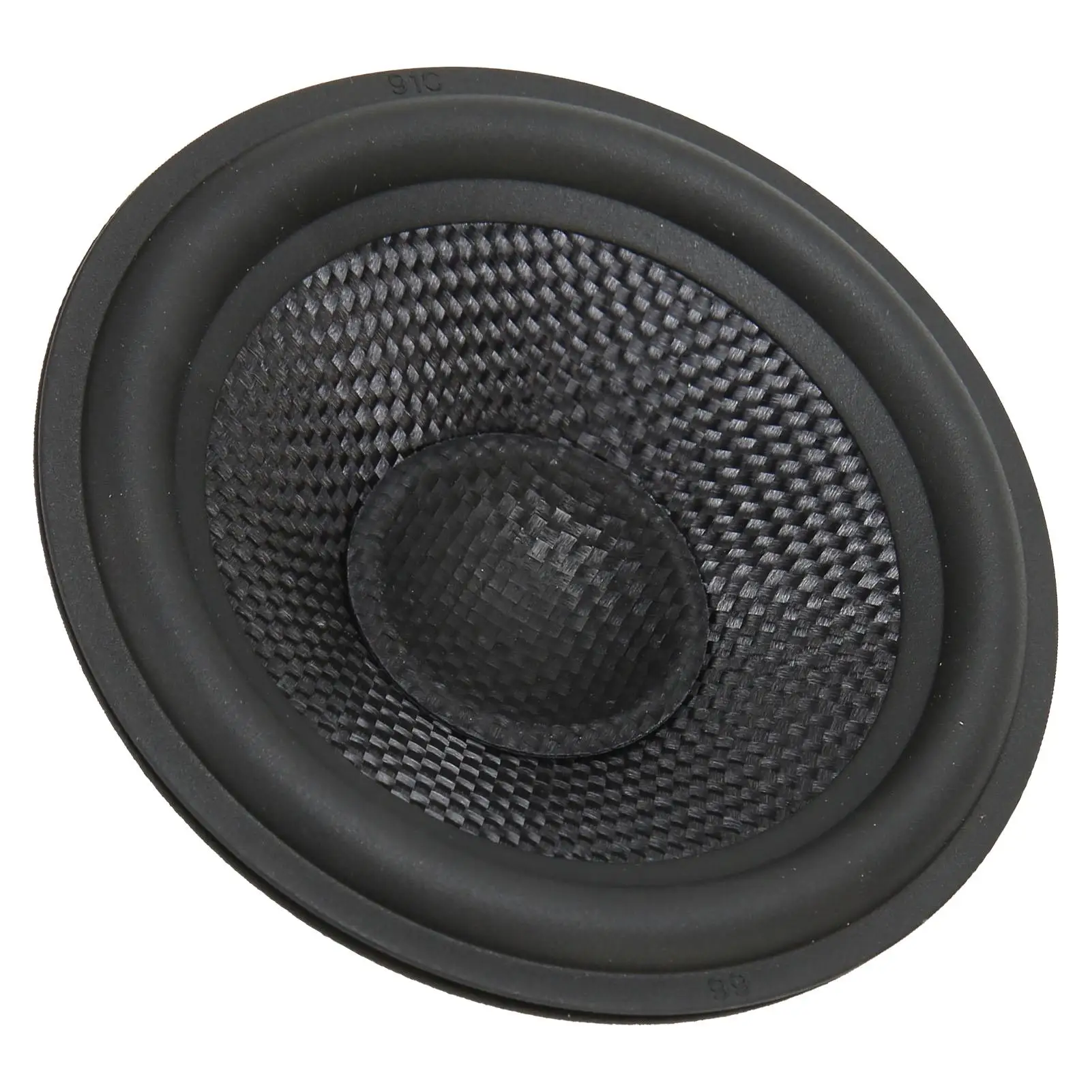 Rubber Surround Subwoofer Cones: 1 Inner Diameter Drum Paper - for 4 Speaker