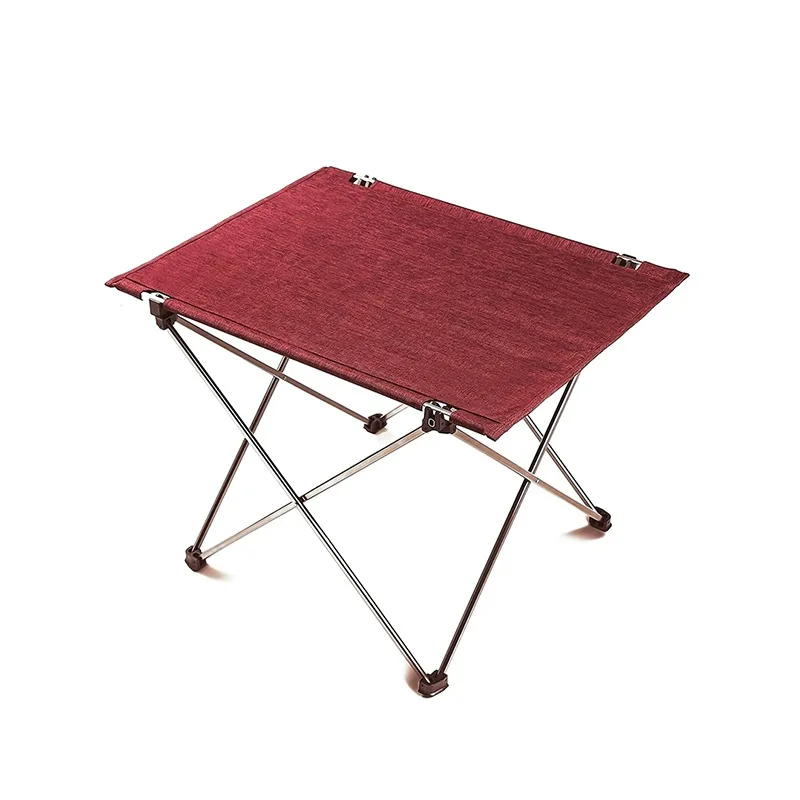 

Wild Outdoor Ultralight Camping Picnic Folding Dining Table Portable Foldable Oxford Cloth Desk For Sand Free Beach