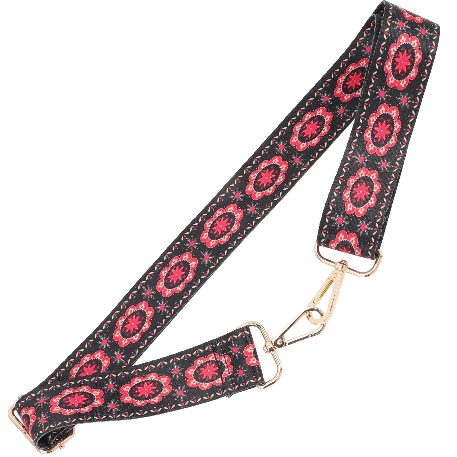 

Acoustic Guitar Accessories Tote Printed Banjo Strap Electric Straps Replacement Polyester Adjustable