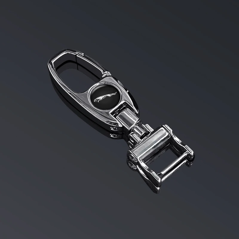 3D Metal Car Styling Car Emblem Keyring Keychain For Jaguar XE XF XJ F-Pace X-Type S-Type F-Type accessories Key Chain Rings view 4