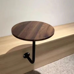 Coffee Table Circular Modern Luxury Restaurant Side Table Wall Mounted Small Round Table Coffee Shop Decoration Hanging