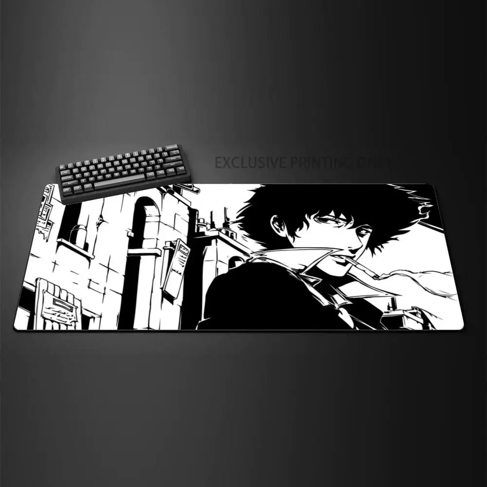 Cowboy Bebop Great Speed Mouse Pad xxl Extended Mause Pad Gamer Custom Colorful Rubber Deskmat Cover Mat for pc Durable keyboard