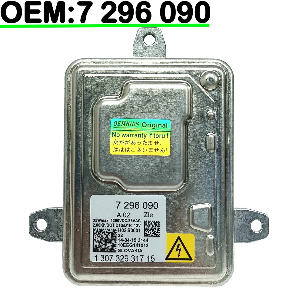 OR 7296090 Brand New D1S/D1R Xenon Ballast For X1 X3 X5 X6 Z4 F30 F31 F34 F80 F81 F10 F01 F02 F32 F82 F15 Headlights Module