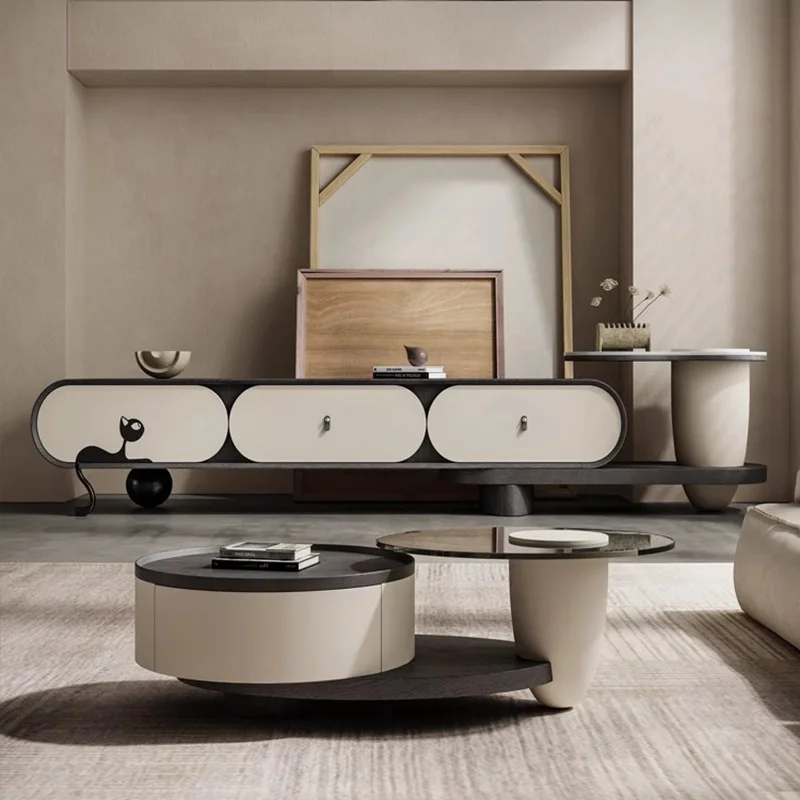 

Designer Universal Tv Stands Office Storage Organizer Modern Tv Table Living Room Wood Drawers Muebles Para Tv Unique Furniture